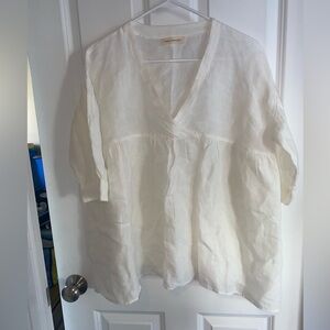 Natural Home's Soft Linen Blouse